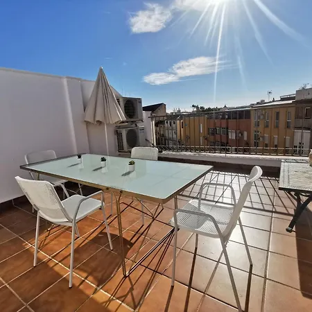 Atico Con Vistas Centro Historico / Terraza 40 M * Malaga